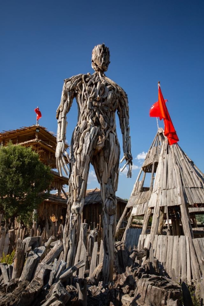 Wooden man