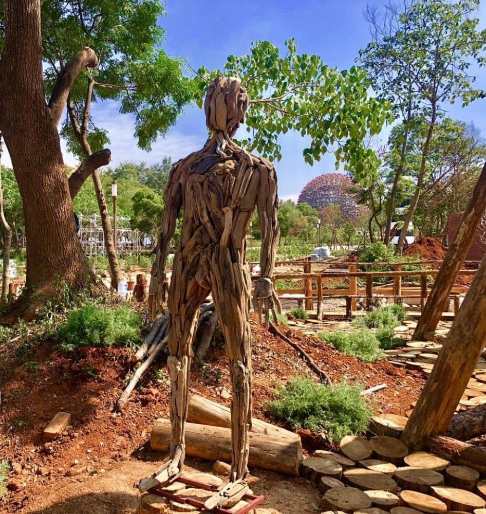 Wooden man